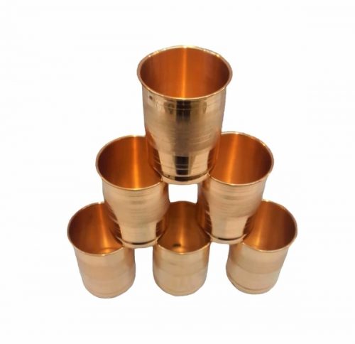Copper Tumbler Glass Set of 6 BTG06