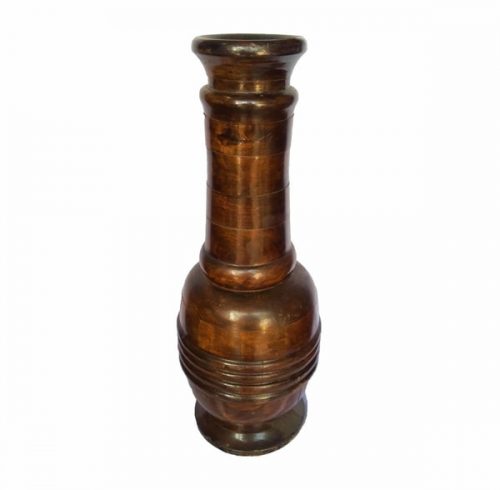 Wooden Carved Vase 06