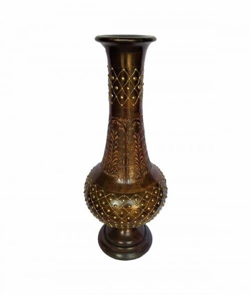 Wooden Carved Vase 11