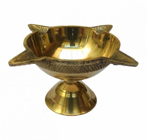 Brass 4 Mukhi Batti Diya B7MBD01