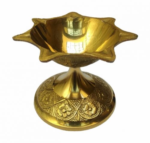 Brass 7 Mukhi Batti Diya B7MBD01