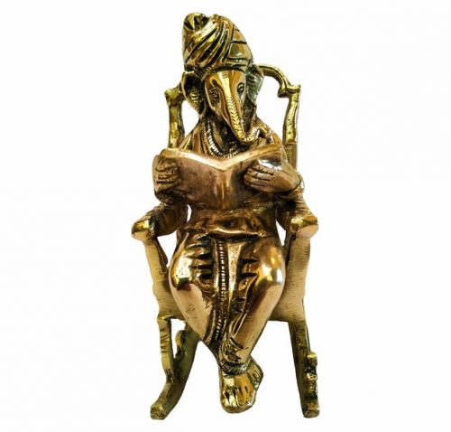 Brass Ganesha Murti Idol BGMI03
