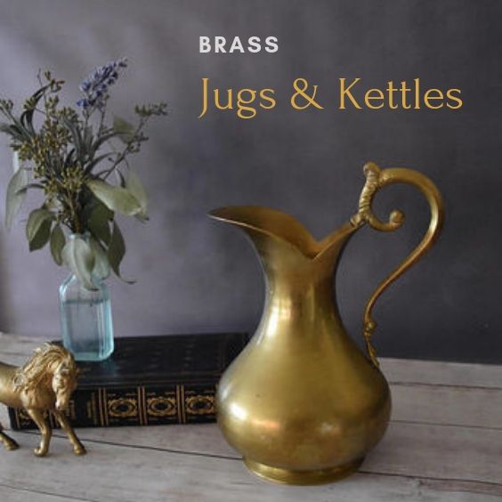 Brass Jugs and Kettles