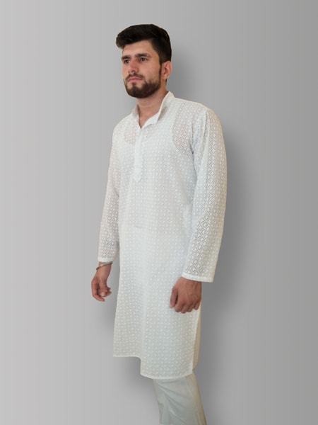Men Chikan Kurta MCK04