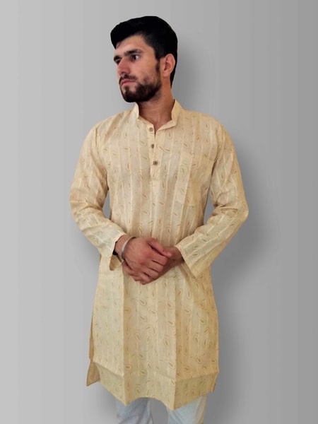 Men Printed Cotton Kurta MPCK01