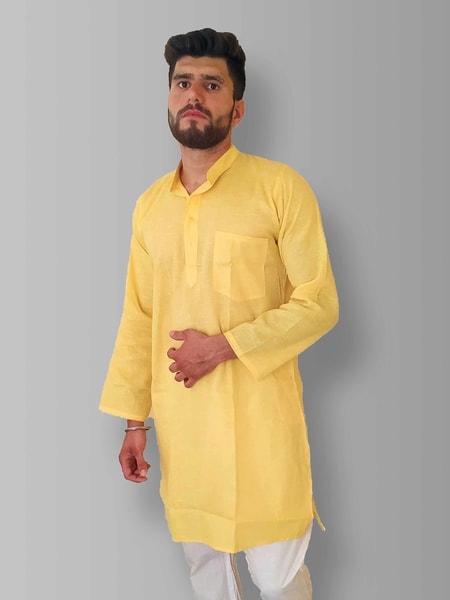 Men Solid Kurta MSK01